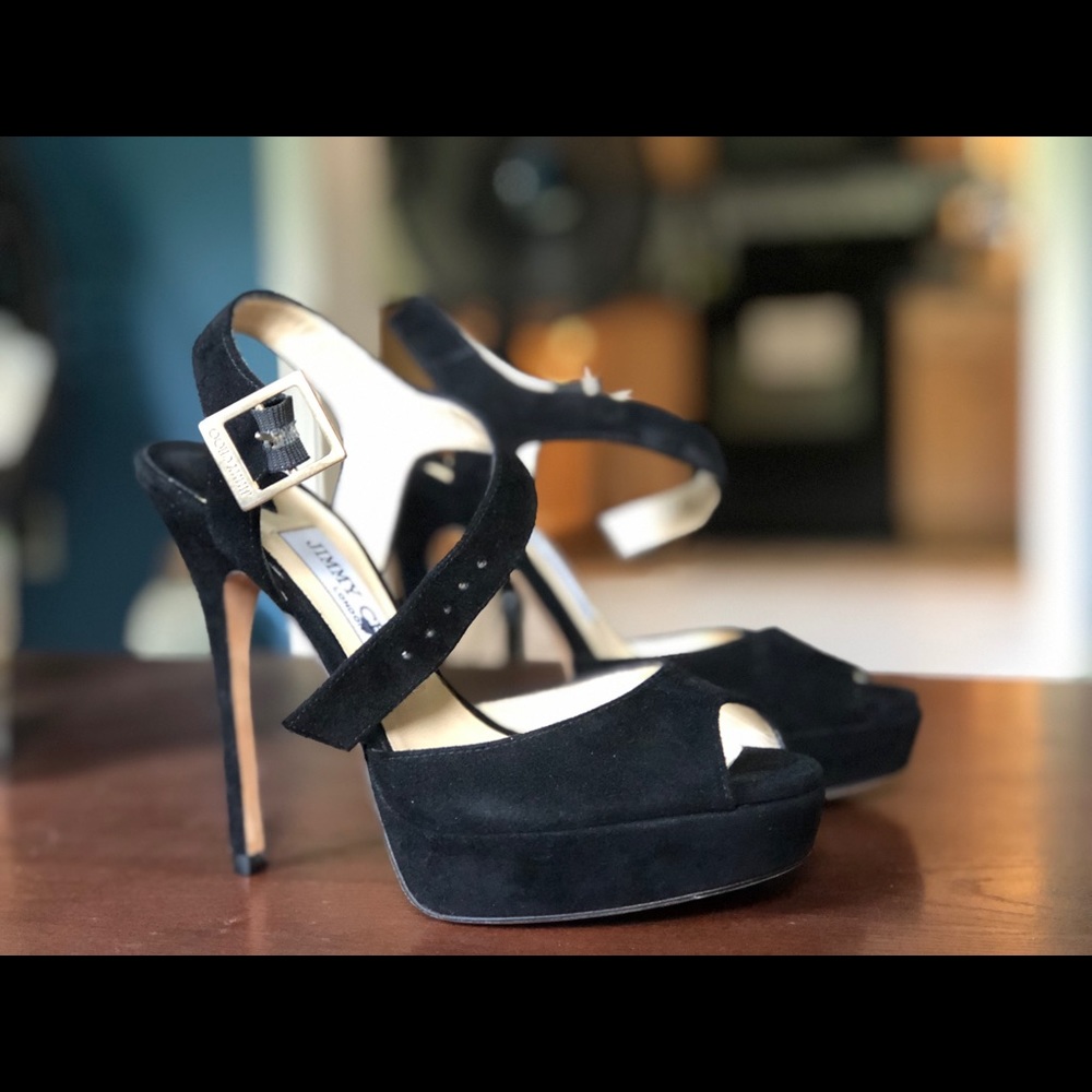 Jimmy Choo peep toe sandals